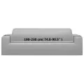 Housse extensible de canapé 2 places Gris Jersey de polyester