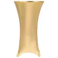 Nappes de table extensibles 2 pcs 80 cm Doré