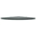 Étagères d'angle 2 pcs et supports chromés Verre Noir 25x25 cm