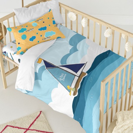 Duvet cover set HappyFriday Le Petit Prince Navigateur Multicolour Bab