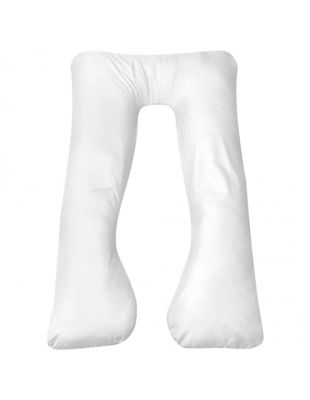 Coussin de grossesse 90 x 145 cm Blanc