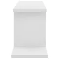 Étagère TV murale Blanc 125x18x23 cm Bois d’ingénierie