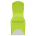 Housse de chaise extensible 4 pcs vert