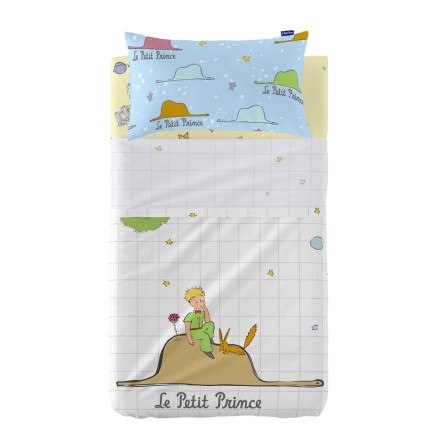 Jeu de draps HappyFriday Le Petit Prince Imagination Multicouleur Lit