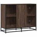 Buffet chêne marron 94x35x76 cm bois d'ingénierie