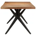 Table de salle à manger 200x90x76 cm Bois d'acacia massif