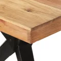 Table de salle à manger 200x90x76 cm Bois d'acacia massif