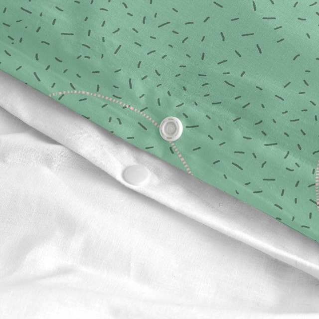 Duvet cover set HappyFriday Le Petit Prince Le Printemps Multicolour B