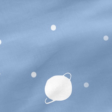 Gewatteerd beddengoed met ritssluiting HappyFriday Le Petit Prince Uni