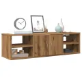 Armoire murale chêne artisanal 102x30x29 cm bois d'ingénierie
