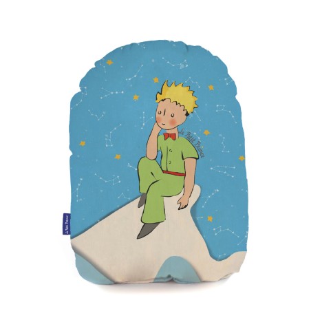 Cuscino HappyFriday Le Petit Prince La nuit Multicolore 40 x 30 cm