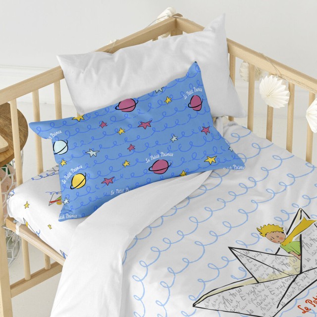 Parure de couette HappyFriday Le Petit Prince Navire Multicouleur Lit