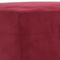 Banc Rouge bordeaux 70x35x41 cm Velours