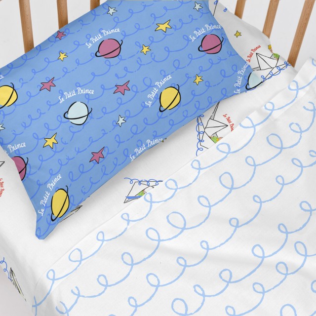 Bedding set HappyFriday Le Petit Prince Navire Multicolour Baby Crib 2