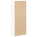 Bibliothèque blanc 40x24x102 cm bois d'ingénierie