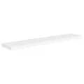 Étagère murale flottante blanc 120x23,5x3,8 cm MDF