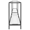 Table console Transparent 180x35x75,5 cm Verre trempé