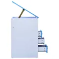 Bureau pour enfants Inclinable Bleu et blanc