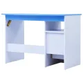 Bureau pour enfants Inclinable Bleu et blanc
