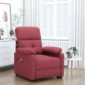 Fauteuil électrique de massage Bordeaux Tissu