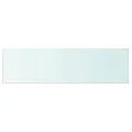Panneau pour étagère Verre transparent 110 x 30 cm