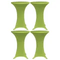 Housses de table extensible 4 pcs 60 cm Vert