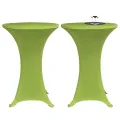 Housses de table extensible 4 pcs 60 cm Vert