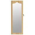 Armoire à bijoux avec miroir murale 37,5x10x106 cm