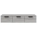 Armoire murale Sonoma gris 102x30x20 cm Bois d'ingénierie