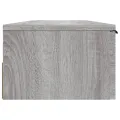 Armoire murale Sonoma gris 102x30x20 cm Bois d'ingénierie