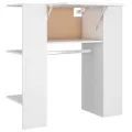 Armoire de couloir Blanc 97,5x37x99 cm Bois d'ingénierie