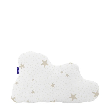 Cojín HappyFriday Basic Beige Estrellas 60 x 40 cm