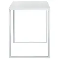 Bureau d'ordinateur Blanc 110x60x73 cm Aggloméré