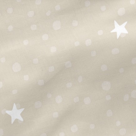 Saco Nórdico con Relleno HappyFriday Basic Little Star Beige 105 x 20 2