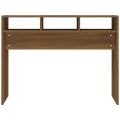 Table console Chêne marron 105x30x80 cm Bois d'ingénierie