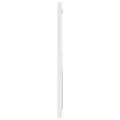 Ensemble de meubles de salle de bain 2 pcs Blanc Aggloméré