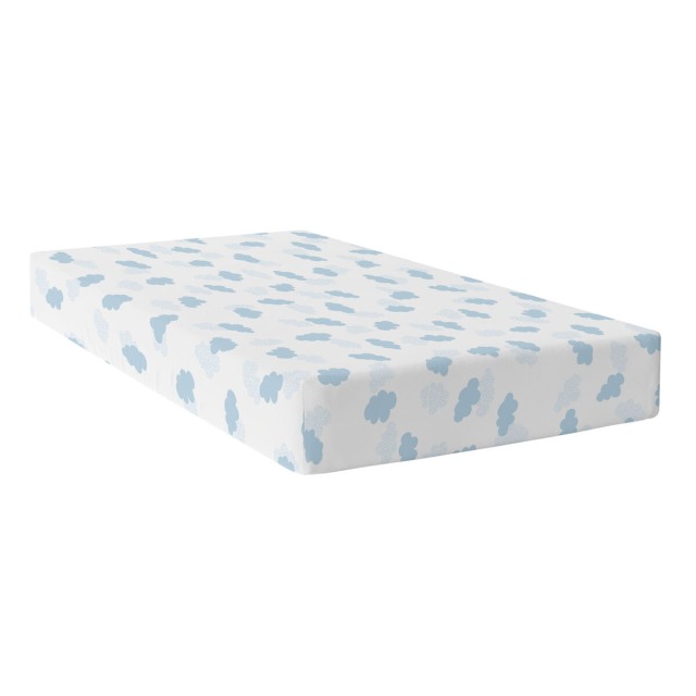 Onderlaken HappyFriday BASIC KIDS Blauw Bed van 105