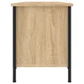 Meuble TV chêne sonoma 102x35x45 cm bois d'ingénierie