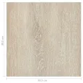 Dalles de plancher autoadhésives 55 pcs PVC 5,11 m² beige