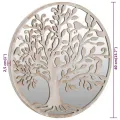 Miroir de jardin Sable 40x2,5cm Fer Rond utilisation extérieure