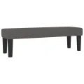 cadre de lit avec matelas Gris 140x200 cm Similicuir