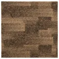 Carreaux de tapis de sol 20 pcs 5 m² Marron