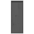 Armoire murale Gris 30x30x80 cm Bois de pin massif