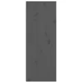 Armoire murale Gris 30x30x80 cm Bois de pin massif