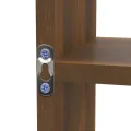 Étagère murale 8 compartiments Chêne marron