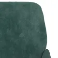 Fauteuil Vert foncé 62x79x79 cm Velours