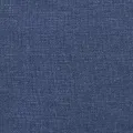 Cadre de lit avec tête de lit sans matelas bleu 90x200 cm tissu