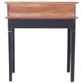 Bureau d'écriture et tiroirs 90x50x101 cm bois massif d'acajou