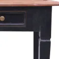 Bureau d'écriture et tiroirs 90x50x101 cm bois massif d'acajou