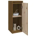 Armoire murale Marron miel 30x30x80 cm Bois de pin massif